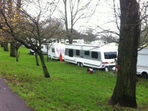 Hove Park travellers 20141217-1