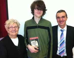 Baroness Prosser, Josh Collis and Stuart McLaughlin