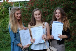 Varndean A level results day 20140813-1