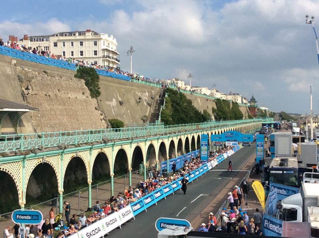 100,000 took to Brighton’s streets for the Tour of Britain