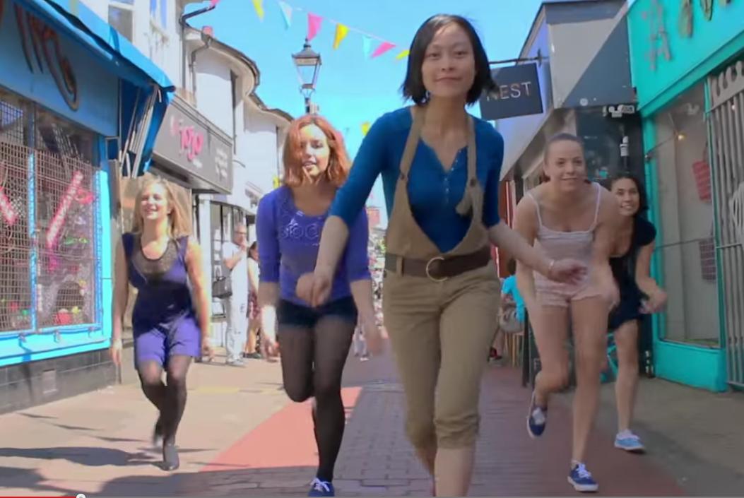 Brighton Charleston video proves a hit