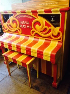 Brighton piano and stool