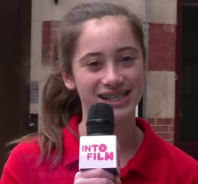 Hove schoolgirl interviews Hollywood star