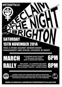 Reclaim the Night poster 2014