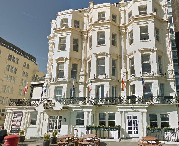 Wet towel caused Brighton hotel bedroom fire