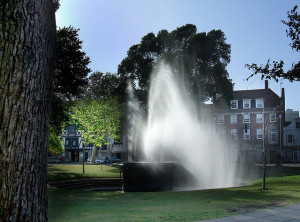 The Mazda fountain by Dominic Alves on Flickr