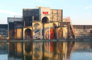 The winning photo pictured Grange-over-Sands Lido