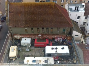 Medina House aerial view