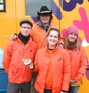 The council's Playbus team