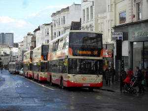 Buses in North Street. Picture by Matt Davis on Flickr