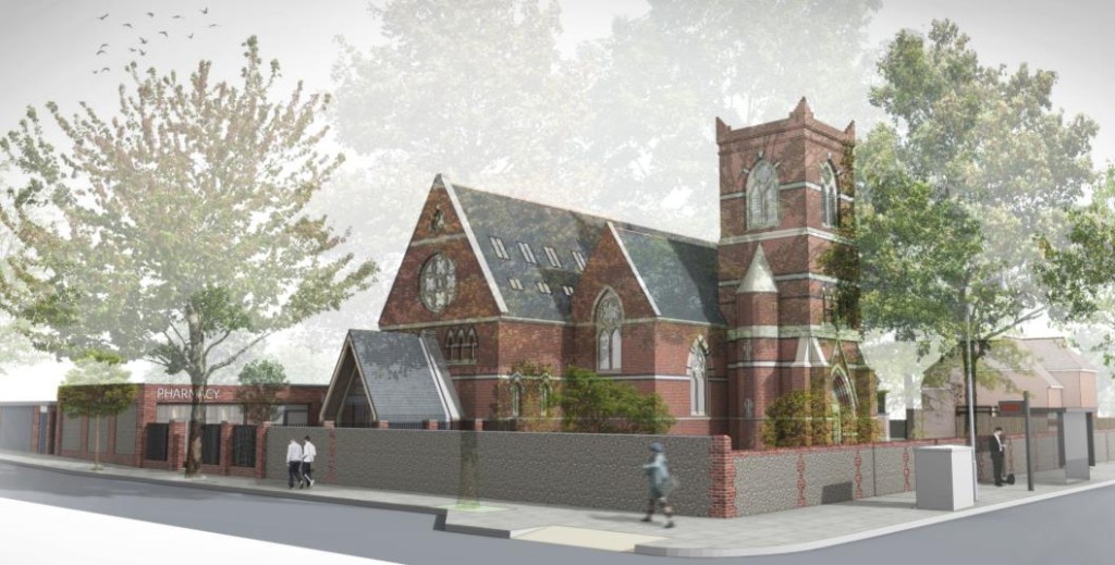 Holy Trinity Church Hove artist's impression