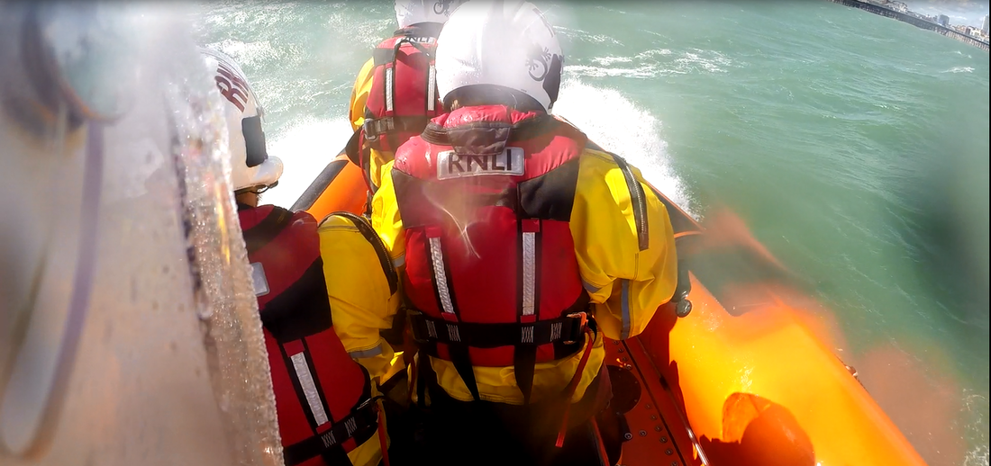 Pile of clothes on Brighton beach sparks lifeboat launch