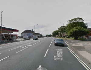 Old Shoreham Road at the junction with Applesham Way. Image taken from Google Streetview