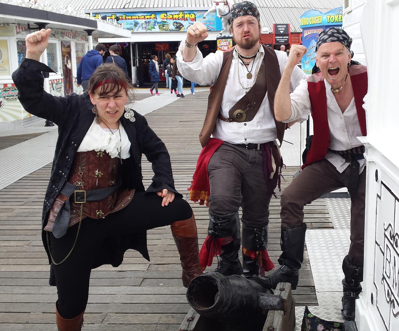 Pathetic pirates ‘steal’ Palace Pier cannon