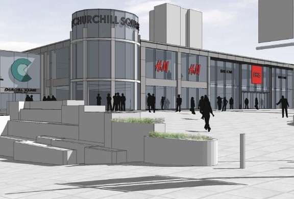 Churchill Square to lose its jaunty ‘hats’