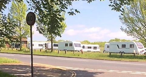 Young girls ‘threatened with knife’ by children at traveller camp