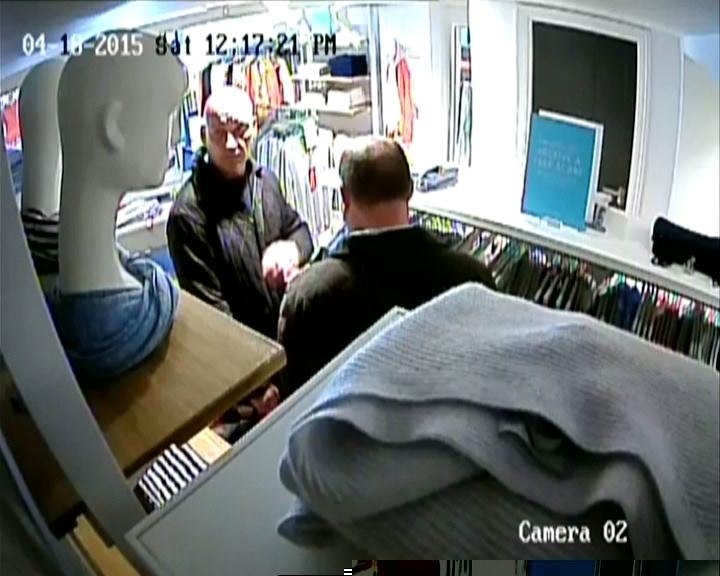 Do you recognise men suspected of £1,500 cashmere theft?