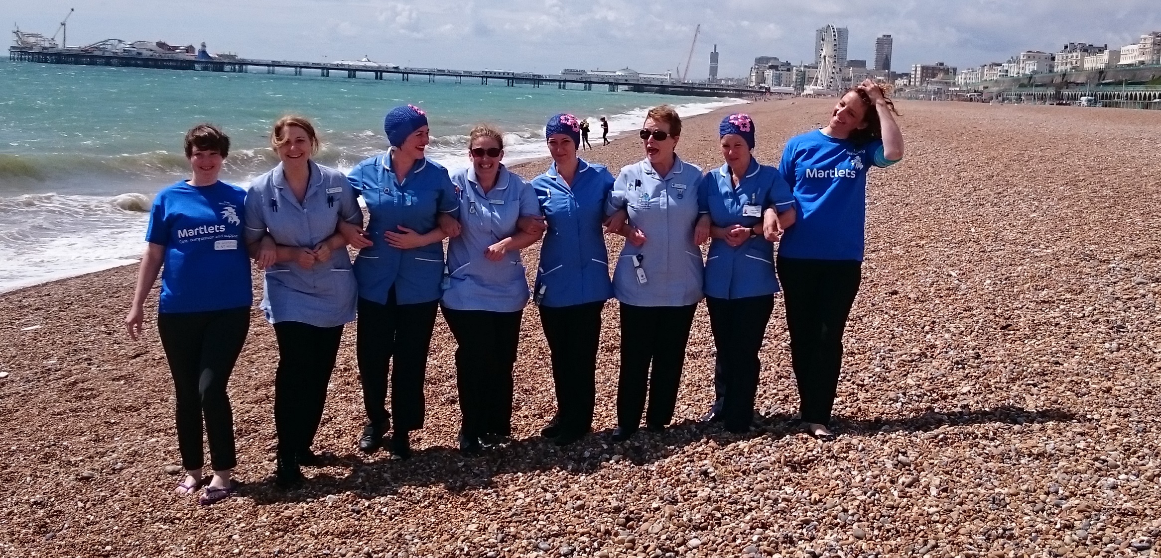 Nurses make a splash