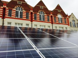 Solar panels at St Luke's Primary School