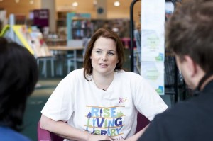 Madelaine Hunter, community fundraiser at RISE