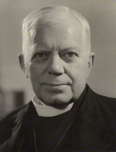The former Bishop of Chichester George Bell