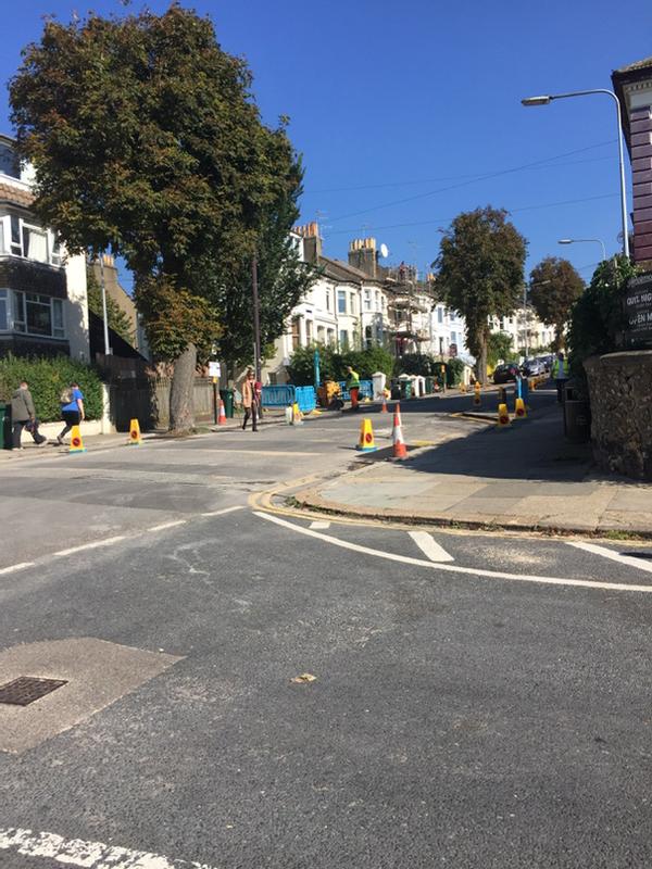 Third time lucky for Brighton road after resurfacing failures blamed on road’s ‘topography’
