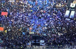 The junior doctors' protest on Saturday 17 October