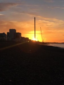 The Brighton i360 pictured by Chris Girvan