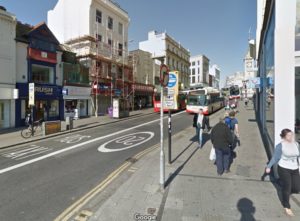 North Street, Brighton. Image taken from Google Streetview