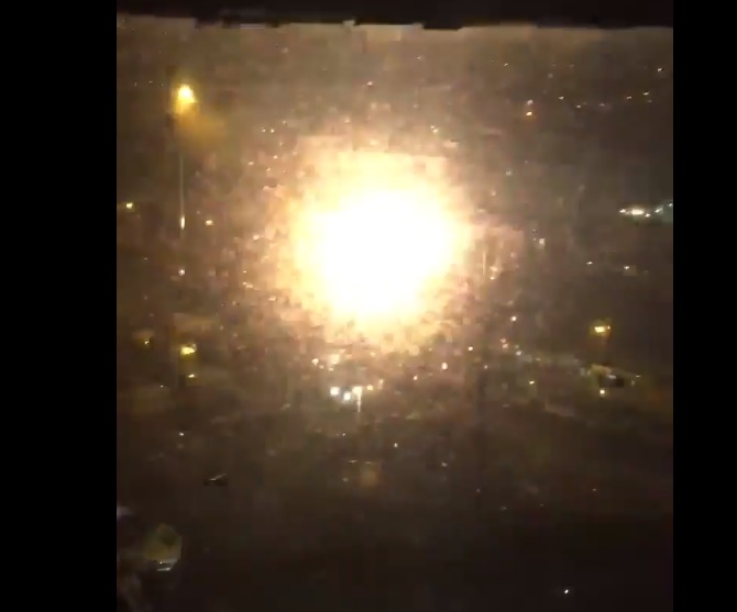 Electrical fire at Brighton Station lights up skies and halts trains