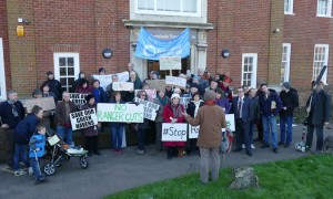 Rangers protest 20160119-2