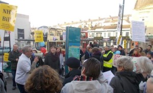Caroline Lucas NHS Bill send-off 20160311-2