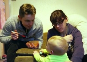 Hayley, Dan and baby