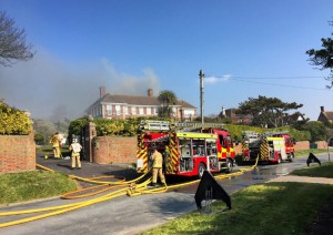 Roedean Crescent fire by Abe Garman