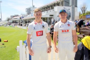 A first class flavour with Salt and Pepper - Sussex prospect Phil Salt and Chris Pepper, a fellow teenager, from the Essex squad
