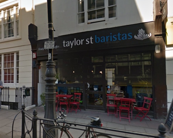 Former Brighton cafe squatted