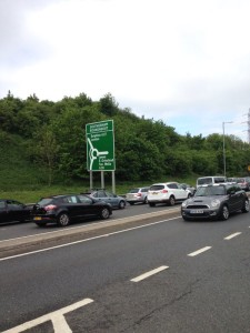 Queues on the A27 this morning by @SussexTW