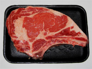 Rib steak by Michael Berch
