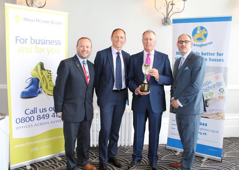 England’s World Cup winning hat-trick hero helps Brighton charity to raise £38k over lunch