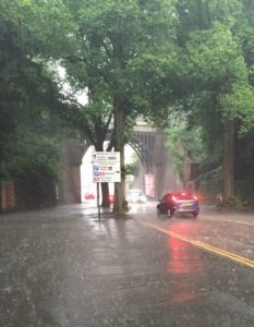 viaduct rain