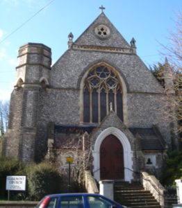 Clermont Church in Preston Village, Brighton - picture courtesy of Hassocks 5489 / Wiki Commons