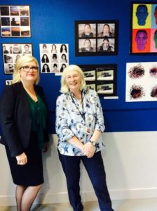 PACA head Katie Scott and head of art Sharon Durham