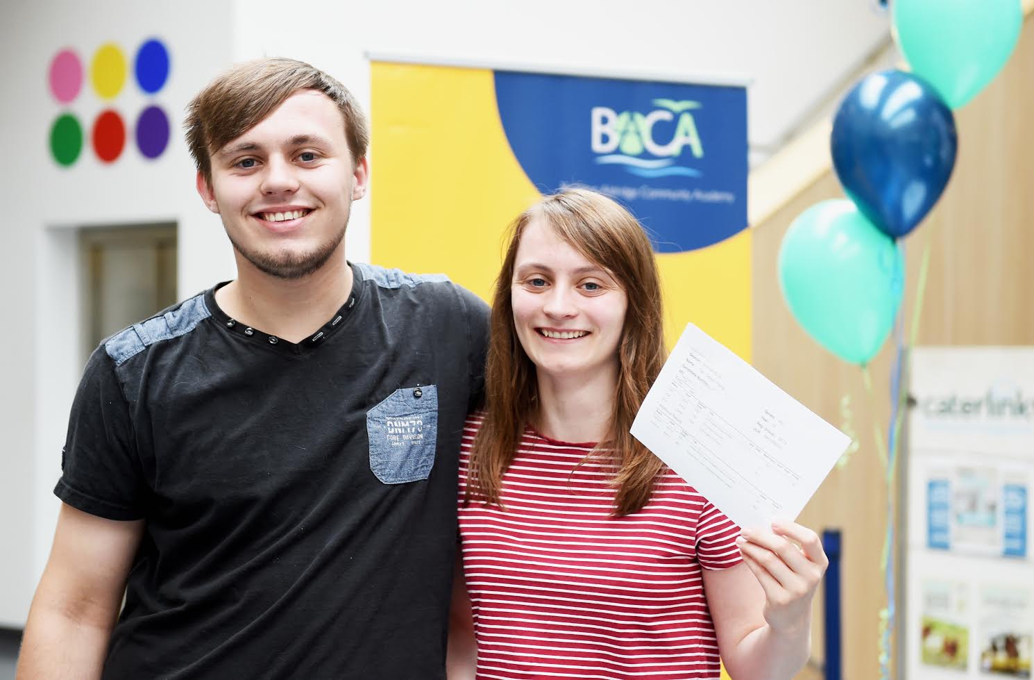 BACA A-level students celebrate 100 per cent pass rate