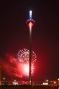 i360 fireworks - Picture courtesy of British Airways i360 / Gary Eastwood