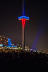 i360 fireworks - Picture courtesy of British Airways i360 / Julia Claxton