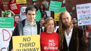 Esme Waldron with Alistair "Allie" Cannell, left, and William Pettifer - Picture by Jonathan Goldberg