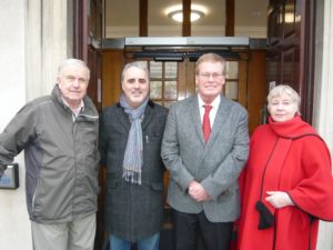 Portslade councillors Les Hamilton, Alan Robins, Peter Atkinson and Penny Gilbey