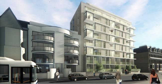 Designs go on show for old Sackville Hotel site on Hove seafront