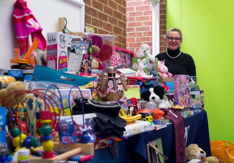 Degrees of kindness – university staff donate hundreds of gifts for children in need