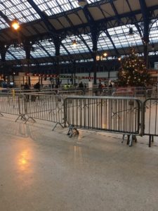 Brighton Station this morning. Picture by Paul Zara